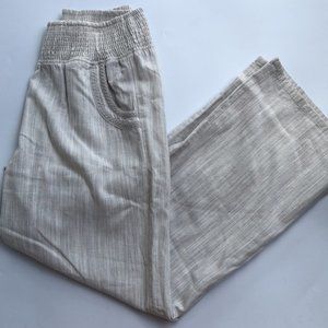 ANTHROPOLOGIE MERMAID wide leg beach pants